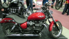 2013 Triumph Speedmaster at 2013 Montreal Motorcycle Show