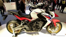 2014 Honda CB650F at 2013 EICMA Milan Motorcycle Exhibition