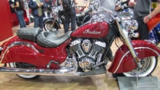 2014 Indian Chief Classic (Red Colour) at 2013 EICMA Milan Motorcycle Exhibition