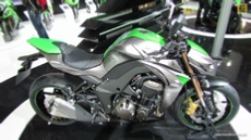 2014 Kawasaki Z1000 at 2013 EICMA Milan Motorcycle Exhibition