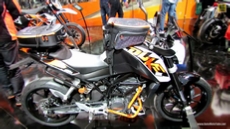 2014 KTM 200 Duke at 2013 EICMA Milan Motorcycle Exhibition