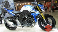 2014 Suzuki GSR750 at 2013 EICMA Milan Motorcycle Exhibition