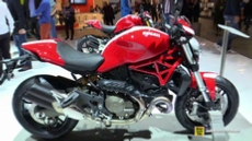 2015 Ducati Monster 821 Stripe at 2014 EICMA Milan Motorcycle Exhibition