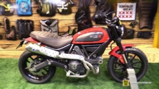 2015 Ducati Scrambler Icon at 2014 EICMA Milan Motorcycle Exhibition