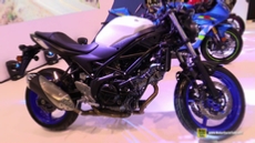 2016 Suzuki SV650 at 2015 EICMA Milan Motorcycle Exhibition