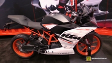 2015 KTM RC 390 at 2014 New York Motorcycle Show
