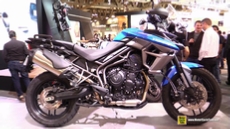 2015 Triumph Tiger 800 XR X at 2014 EICMA Milan Motorcycle Exhibition